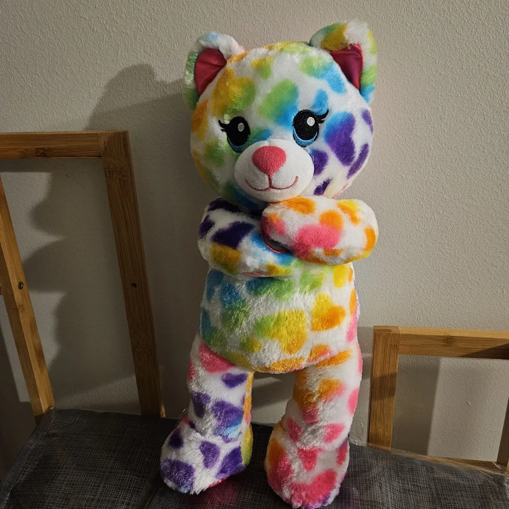 Build A Bear MultiColored Cat - Picture 4 of 4